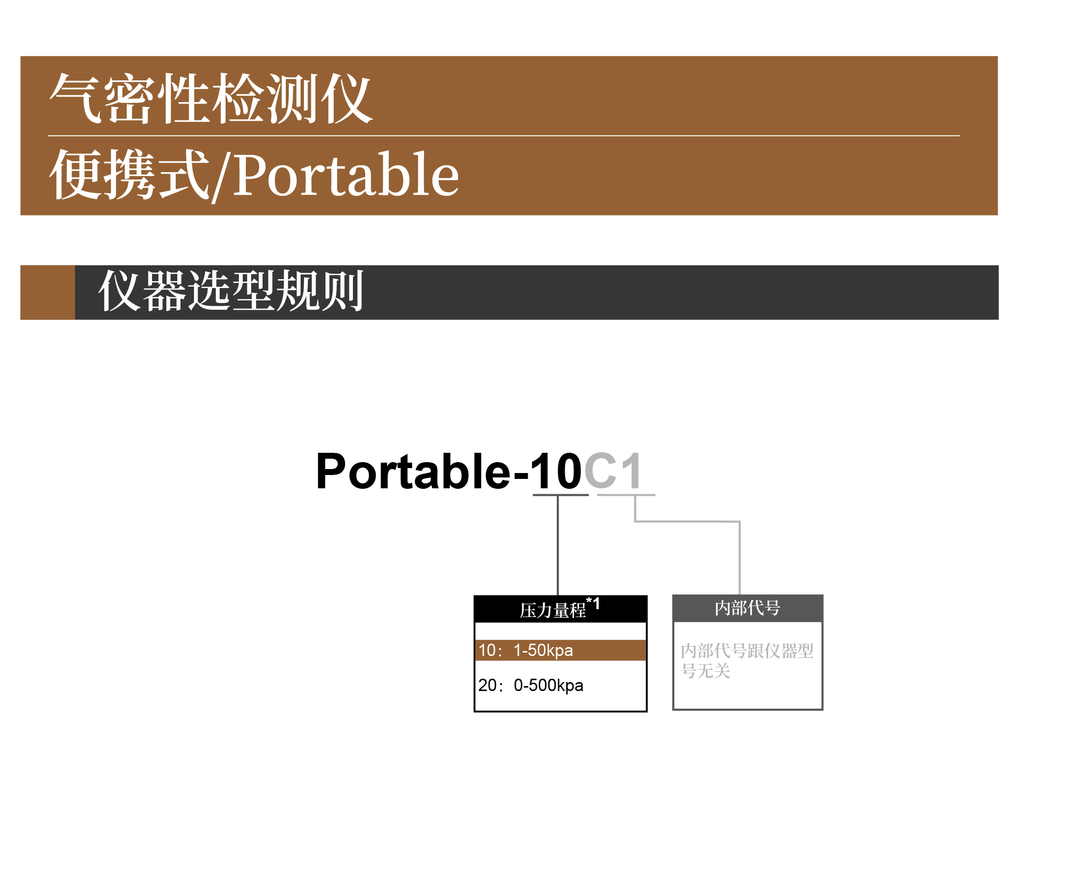 便携式气密性检测仪
