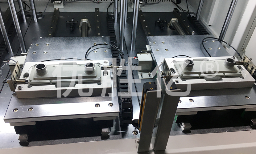 燃气表壳体+上盖共用气密检测设备案例