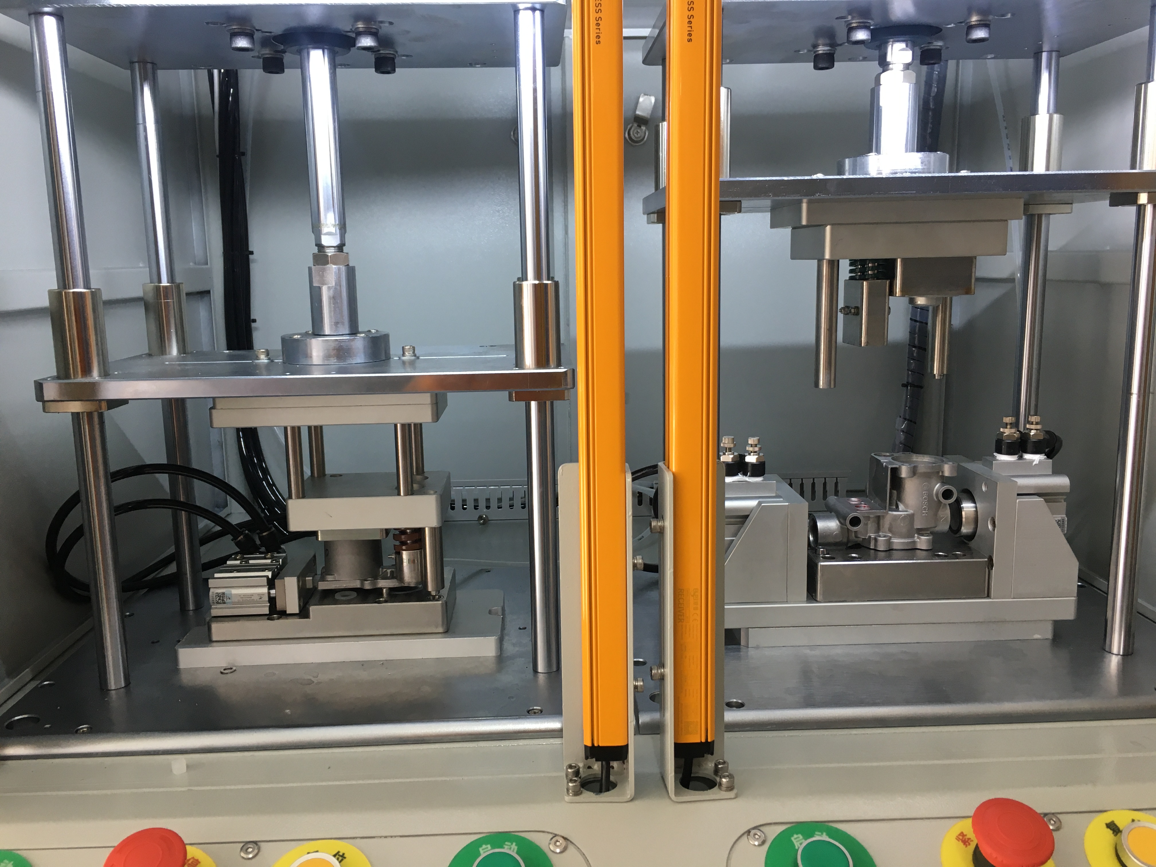 汽车刹车系统阀体气密检测