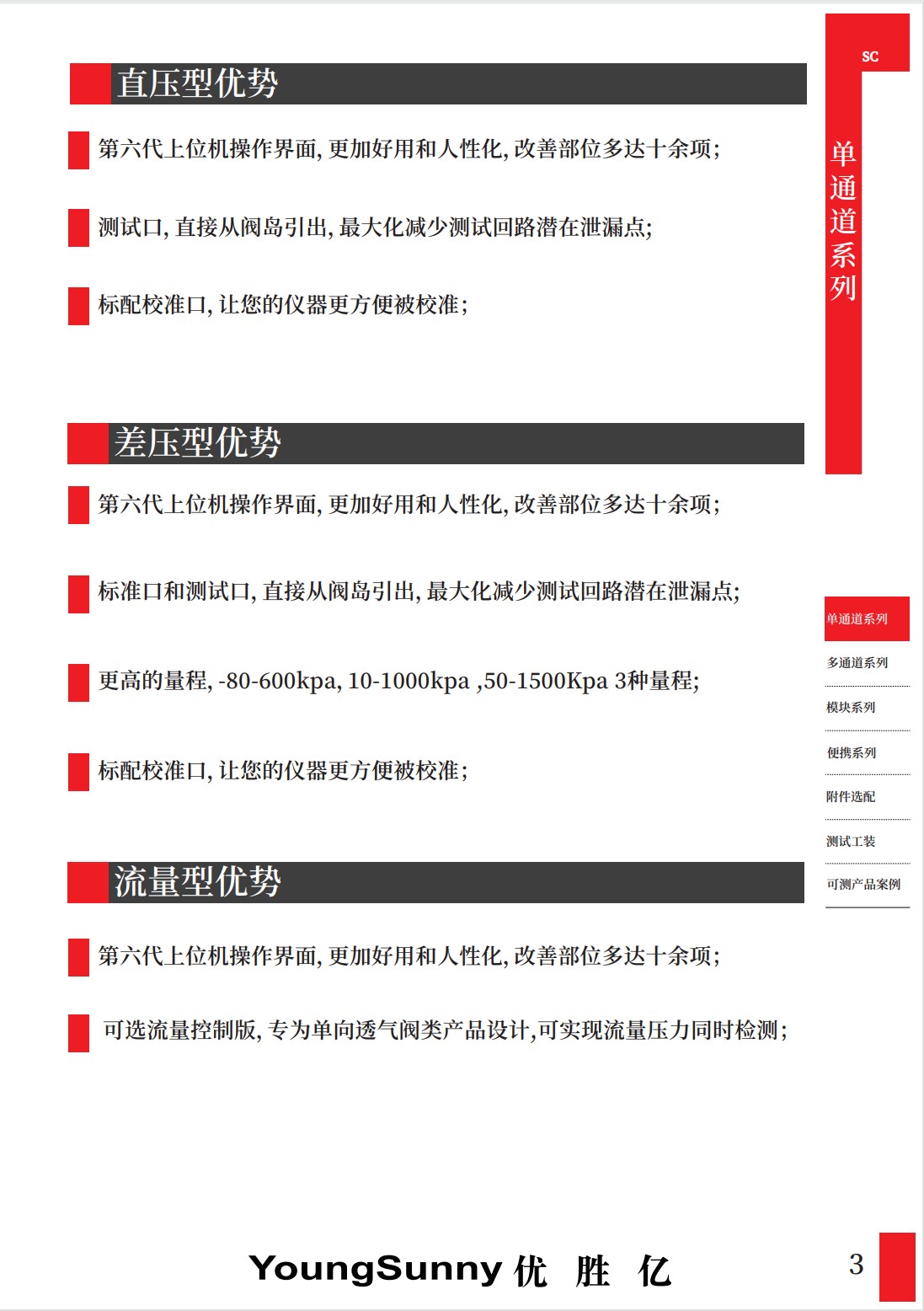 SC单通道系列