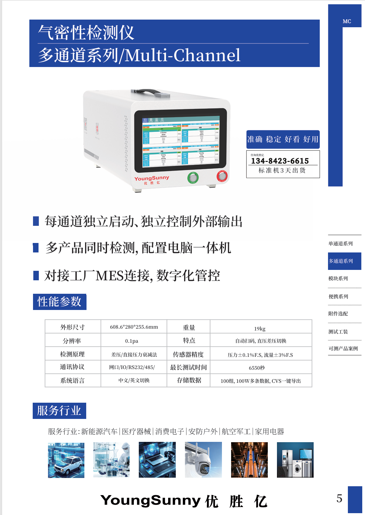 多通道仪器系列